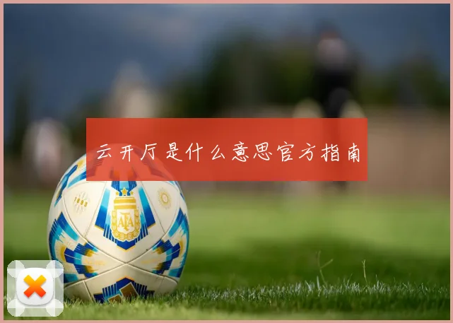 云开厅是什么意思官方指南